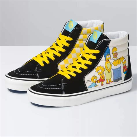 vans simpsons shoes